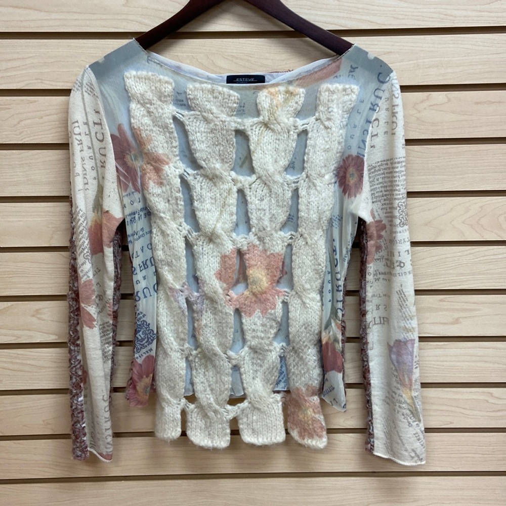 ESteve women fashionable top European Size 40